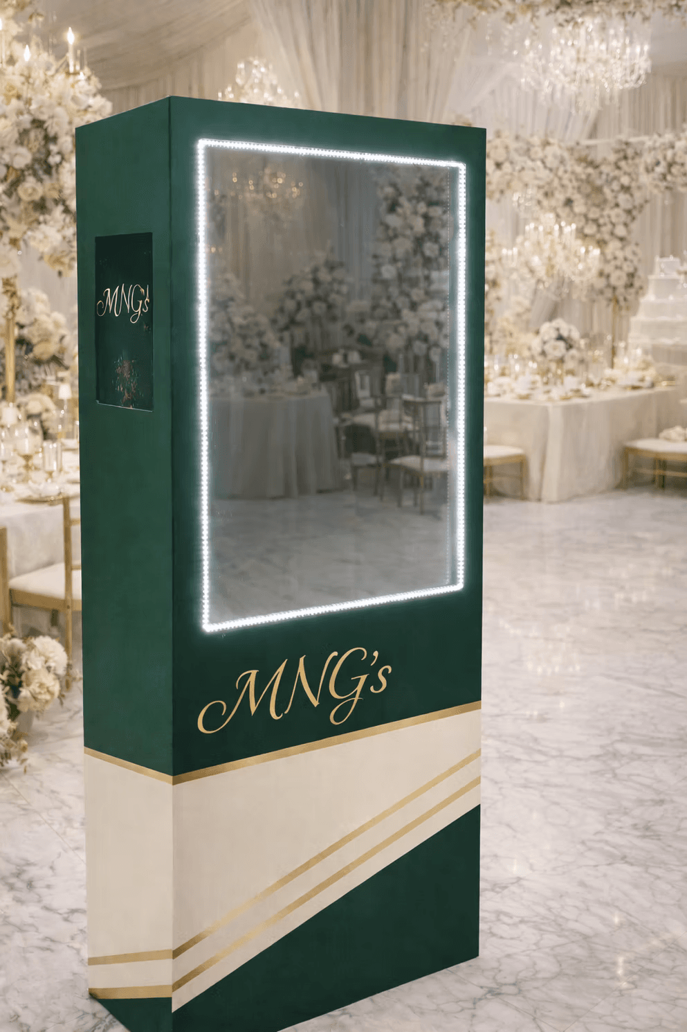 Scribble Booth at a wedding